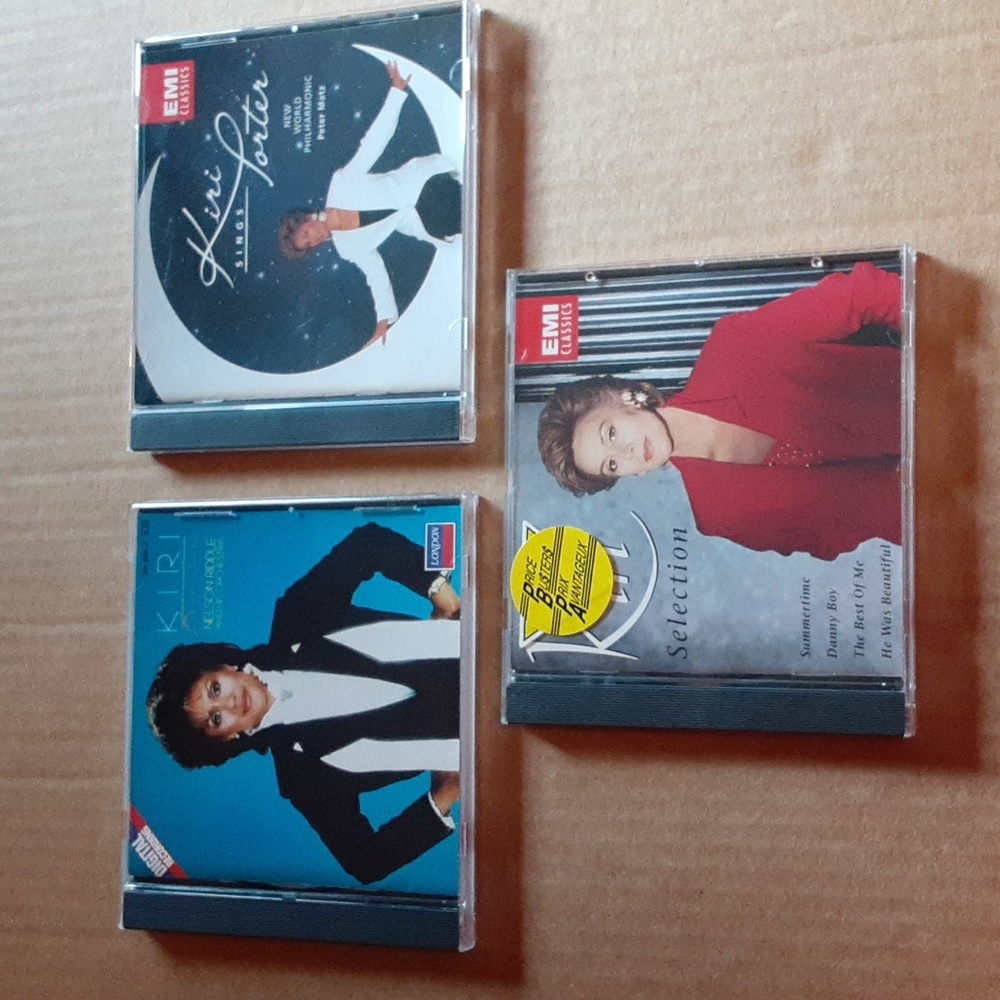Kiri Te Kanawa Music CDs x 3